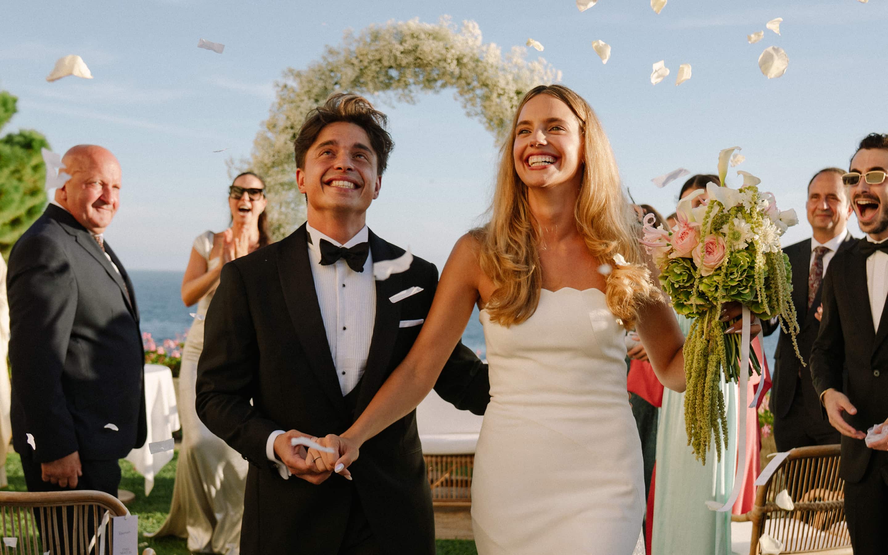 Die Hochzeit von Cesc Sansalvadó und Renata Andriusyte